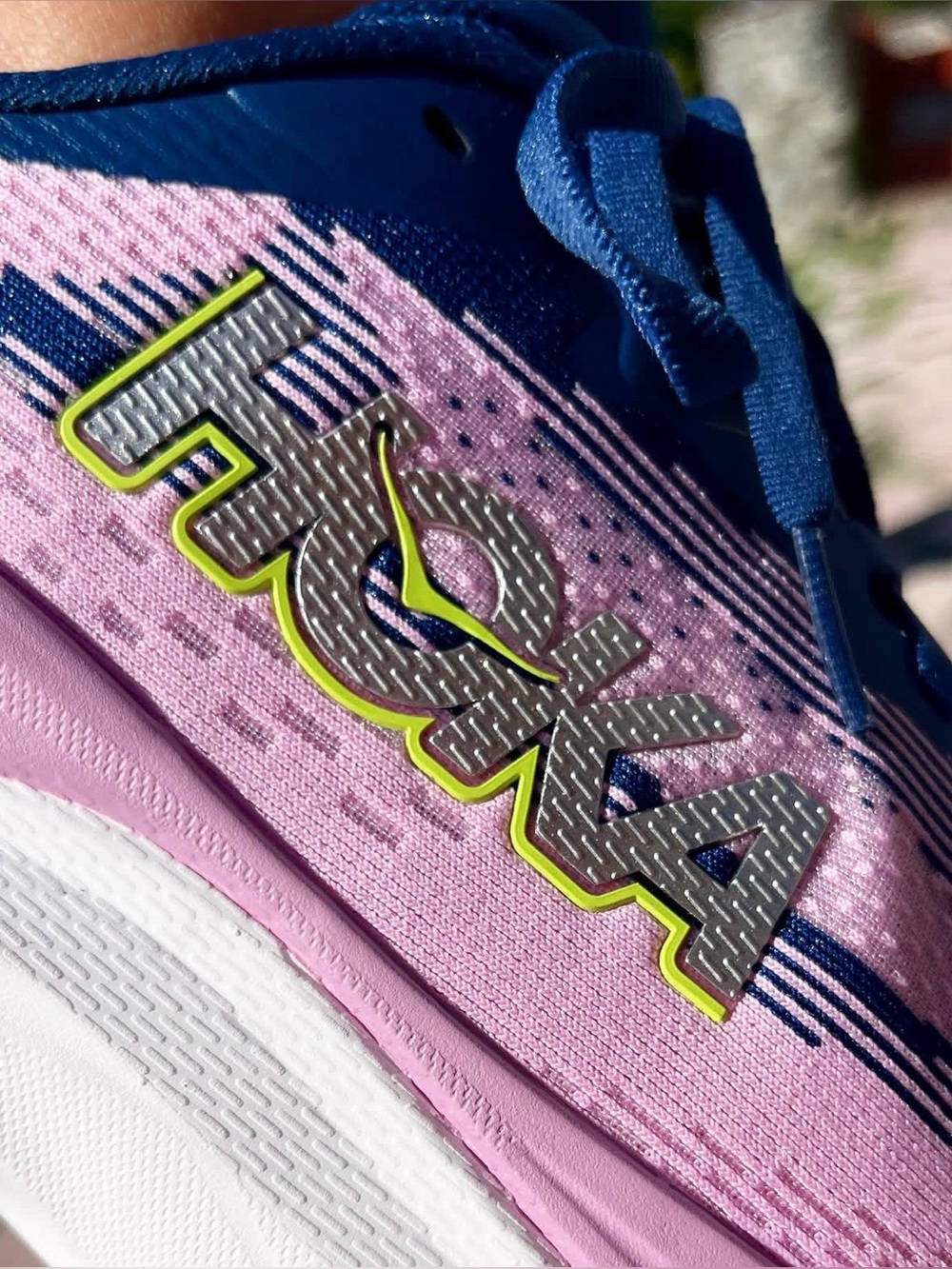 Hoka 💅 Skyflow Running Jogging Athletic Shoes Midnight Pink Twilight 1155113 MTW - Picture 6 of 14